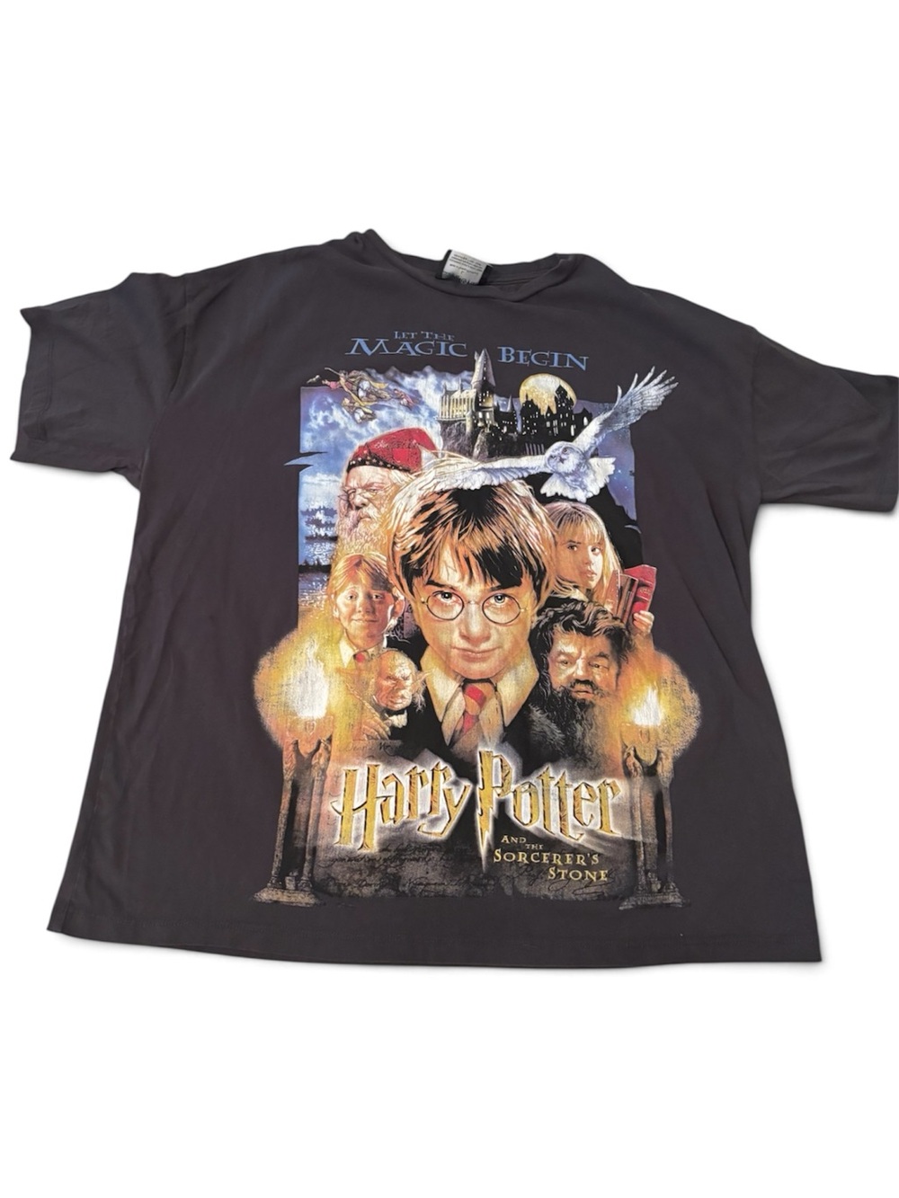 Wizarding World Black Harry Potter Sorcerer's Stone Graphic Tee